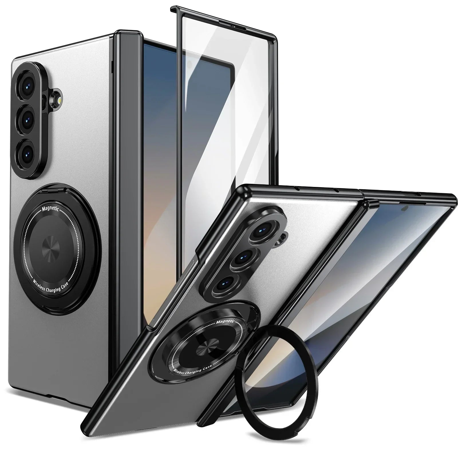 🔥 LAST DAY PROMOTION - 50%OFF 🔥Suitable For Galaxy Z Fold/Flip Magnetic Rotating Bracket Mobile Phone Case