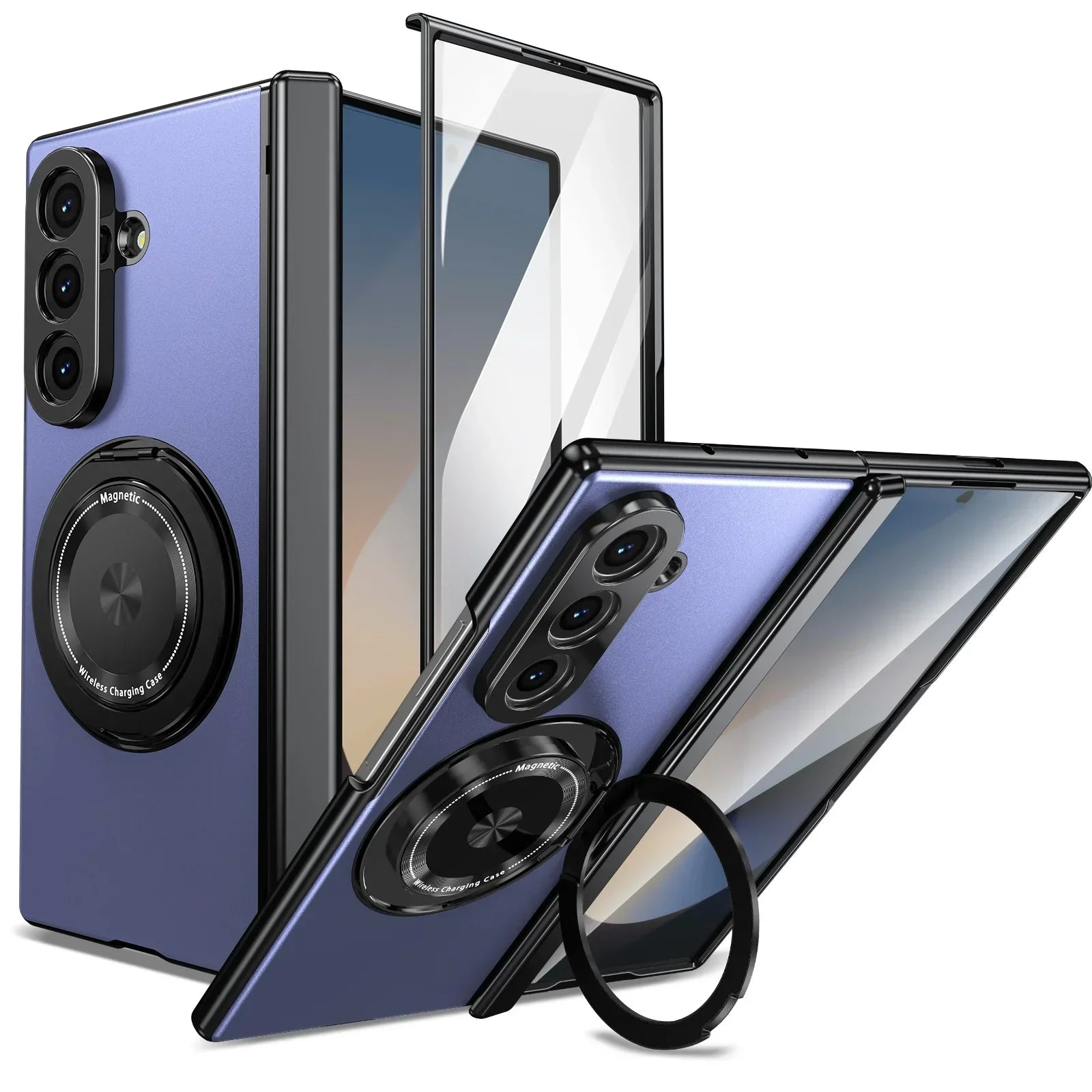 🔥 LAST DAY PROMOTION - 50%OFF 🔥Suitable For Galaxy Z Fold/Flip Magnetic Rotating Bracket Mobile Phone Case