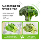 🍗50% off, while stocks last!🥦Reusable Aluminum Foil Sealable Storage Bags