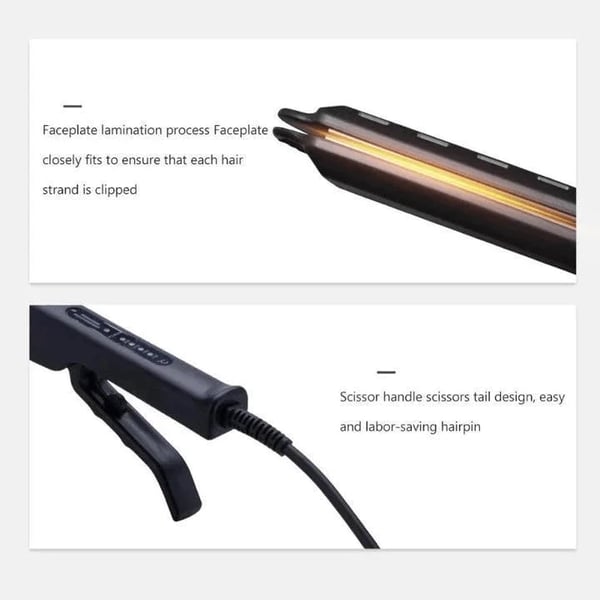🔥50% off, while stocks last! 🎉Ceramic Tourmaline Ionic Flat Iron Hair Straightener