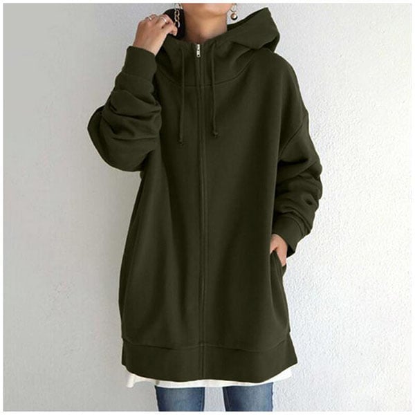 50% OFF🌷Women's Autumn/Winter Zipper Hooded Sweater