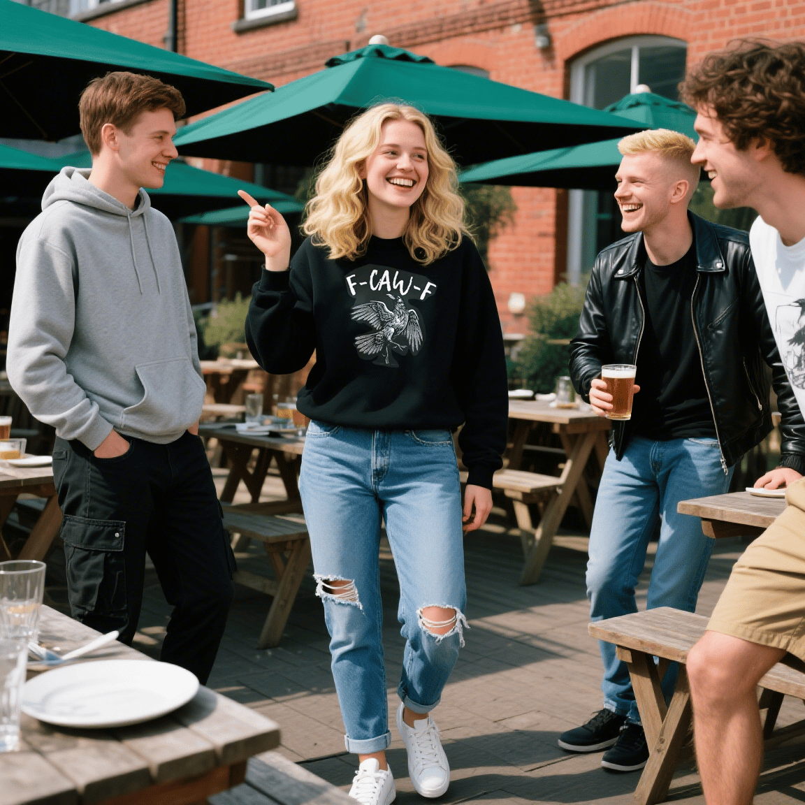 🔥Surprise Price: Only £14.99!!🔥Humorous Crow Graphic T-Shirt – Say It With a Caw!🖤🐦‍⬛