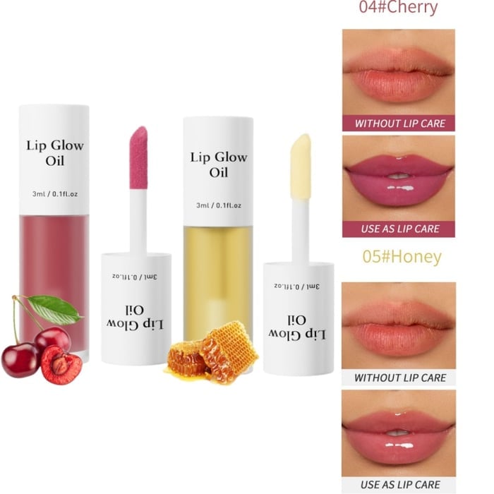 💄BUY 1 GET 1 FREE 😍Korean Hydrating Lip Stain Oil(Shine Lip Gloss, Moisturizing Lipstick & Long Lasting Moisturizing Lip)💧💋