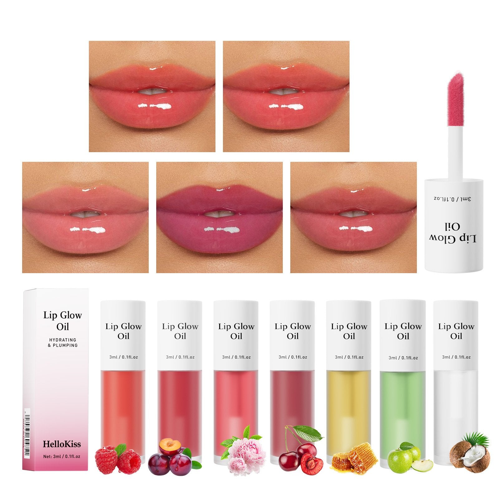 💄BUY 1 GET 1 FREE 😍Korean Hydrating Lip Stain Oil(Shine Lip Gloss, Moisturizing Lipstick & Long Lasting Moisturizing Lip)💧💋