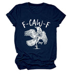 🔥Surprise Price: Only £14.99!!🔥Humorous Crow Graphic T-Shirt – Say It With a Caw!🖤🐦‍⬛