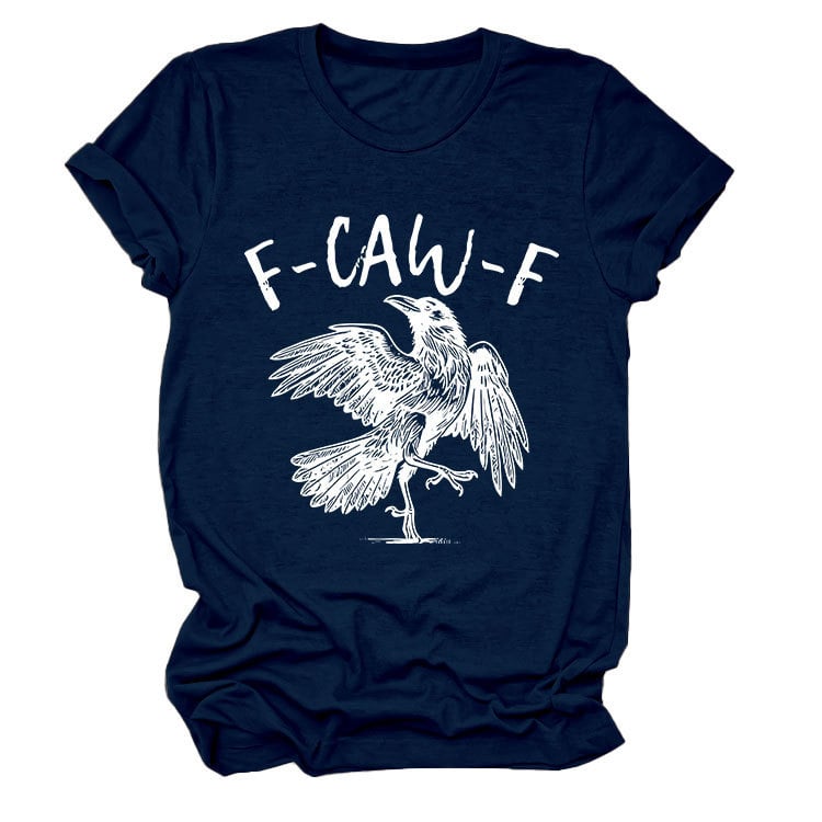 🔥Surprise Price: Only £14.99!!🔥Humorous Crow Graphic T-Shirt – Say It With a Caw!🖤🐦‍⬛