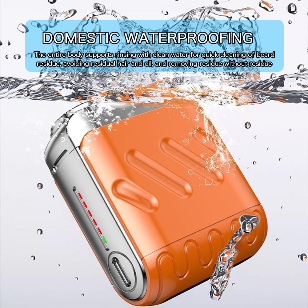 💥💥Warehouse Clearance - 50% off for the last three days 💥💥Portable Rotary Dual Ring Electric Shaver