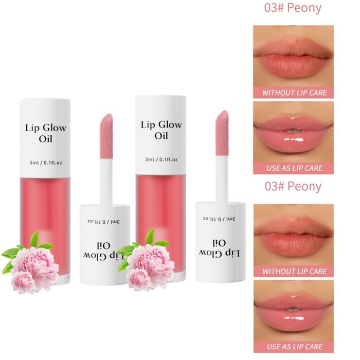 💄BUY 1 GET 1 FREE 😍Korean Hydrating Lip Stain Oil(Shine Lip Gloss, Moisturizing Lipstick & Long Lasting Moisturizing Lip)💧💋