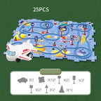 🚗Autumn Hot Sales -50% OFF🔥Children's Educational Puzzle Track Car Play Set🧩