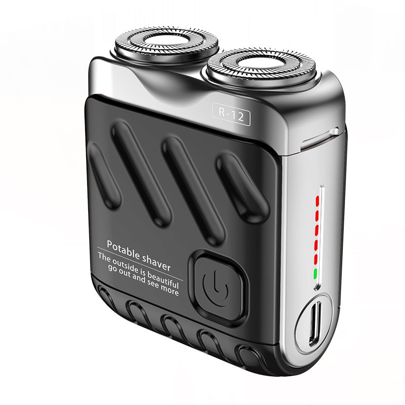 💥💥Warehouse Clearance - 50% off for the last three days 💥💥Portable Rotary Dual Ring Electric Shaver