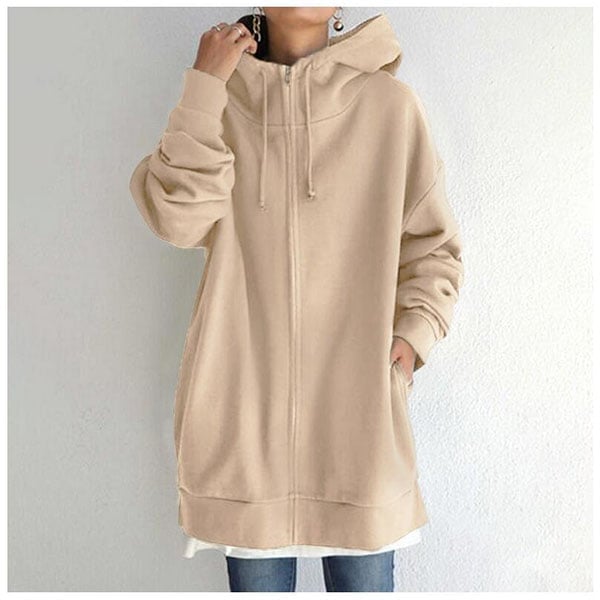 50% OFF🌷Women's Autumn/Winter Zipper Hooded Sweater