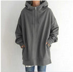 50% OFF🌷Women's Autumn/Winter Zipper Hooded Sweater