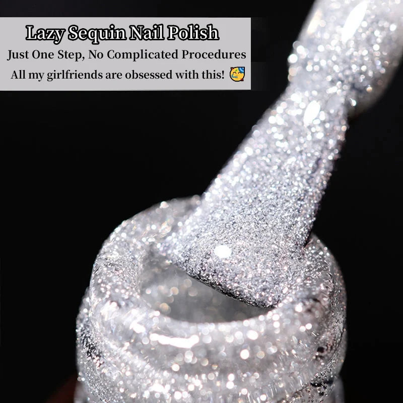 📢📢Flash Sale: Ending in 3 Hours!⏰⏰High Density Glitter Nail Gel Polish💅✨