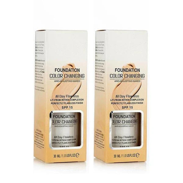 🎁Last Day - Buy 1 Get 1 Free🎉Colour Changing Mature Skin Foundation