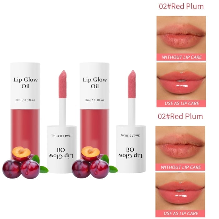 💄BUY 1 GET 1 FREE 😍Korean Hydrating Lip Stain Oil(Shine Lip Gloss, Moisturizing Lipstick & Long Lasting Moisturizing Lip)💧💋