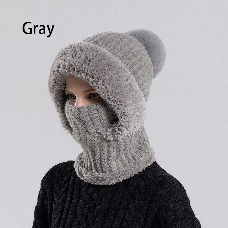 👛 50% OFF NOW! 💖Women's Winter One-Piece Knitted Beanie Scarf Mask