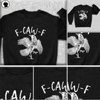 🔥Surprise Price: Only £14.99!!🔥Humorous Crow Graphic T-Shirt – Say It With a Caw!🖤🐦‍⬛