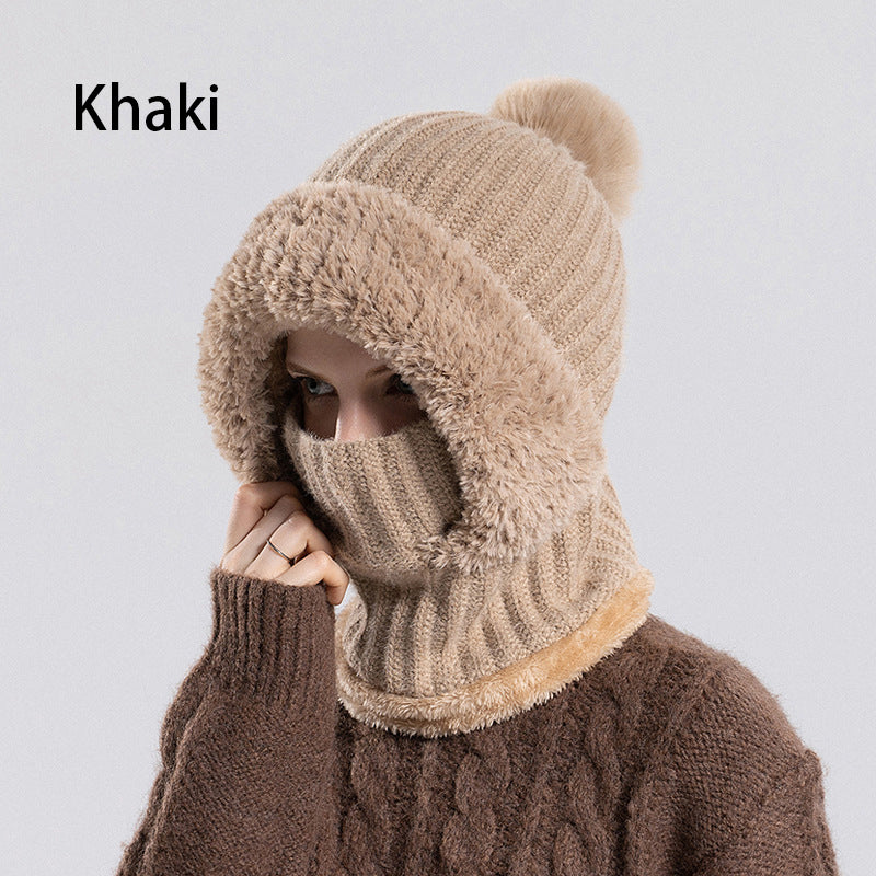👛 50% OFF NOW! 💖Women's Winter One-Piece Knitted Beanie Scarf Mask