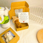 💖🎁Handmade Mini Plush Teddy Bear in Box🧸