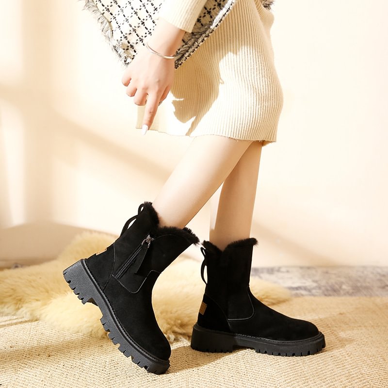 💥FREE SHOPPING💥Women's Winter Fleece Snow Boots📢📢Flash Sale⚡: Ending in 3 Hours!⏰⏰