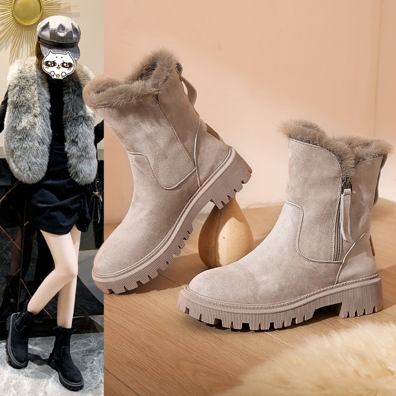 💥FREE SHOPPING💥Women's Winter Fleece Snow Boots📢📢Flash Sale⚡: Ending in 3 Hours!⏰⏰