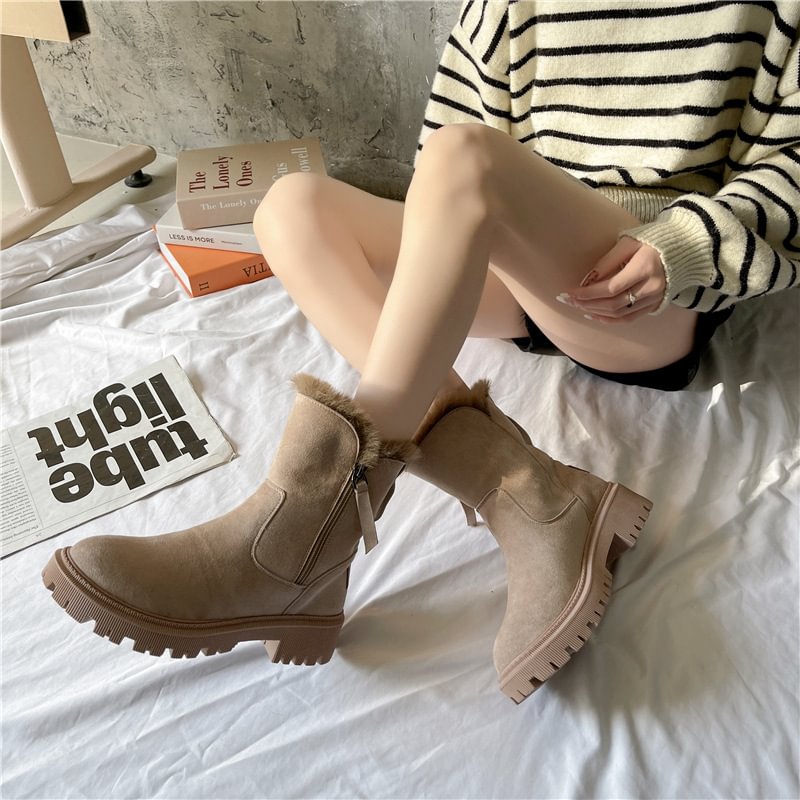💥FREE SHOPPING💥Women's Winter Fleece Snow Boots📢📢Flash Sale⚡: Ending in 3 Hours!⏰⏰