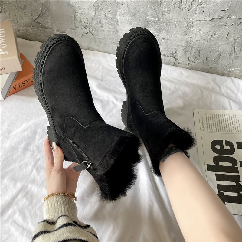 💥FREE SHOPPING💥Women's Winter Fleece Snow Boots📢📢Flash Sale⚡: Ending in 3 Hours!⏰⏰