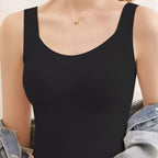 💜 LAST DAY PROMOTION - 50%OFF 💜Women's Thermal Tank Tops With Built-in Bra