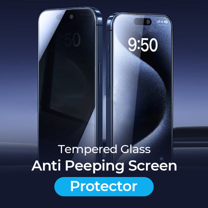 🔥Jetzt 50 % Rabatt genießen🔥Anti-Peeping-Displayschutz aus gehärtetem Glas für das iPhone