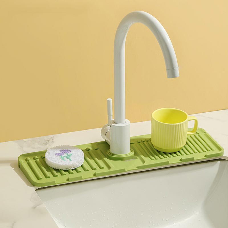 🎉🎉FREE SHOPPING🎉🎉🔥BUY 1 GET 1 FREE🔥 Faucet Splash Guard Draining Tray Mat