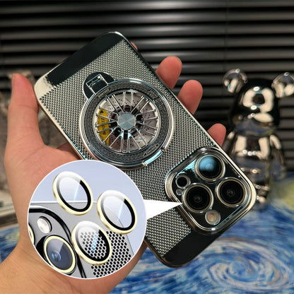 Phone Case with Gyroscope Stand for iPhone Series