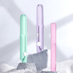 🔥Limited stock available 50% OFF🔥2-in-1 Mini Curling Wand & Flat Iron Hair Straightener