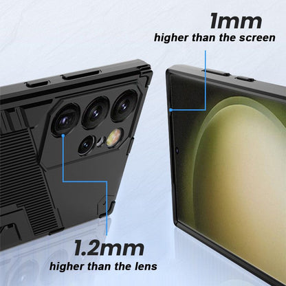 Ultra Punk TPU Shockproof Kickstand Phone Case for Galaxy S24