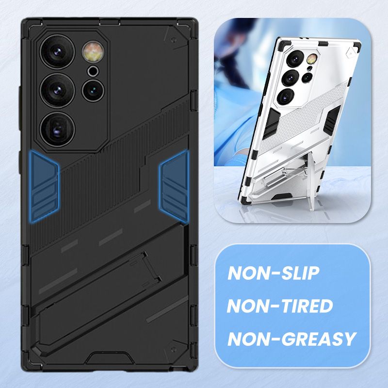 Ultra Punk TPU Shockproof Kickstand Phone Case for Galaxy S24