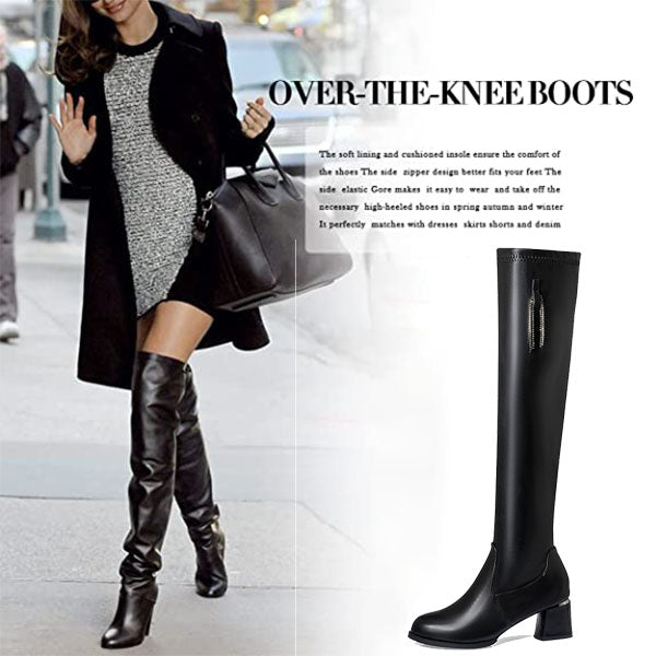 🔥 LAST DAY PROMOTION - 50%OFF 🔥🌸✨Warm leather boots for women