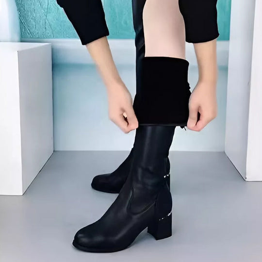 🔥 LAST DAY PROMOTION - 50%OFF 🔥🌸✨Warm leather boots for women
