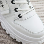 🔥 LAST DAY PROMOTION - 50%OFF 🔥Women's Waterproof Lace-Up Warm Ankle Boots