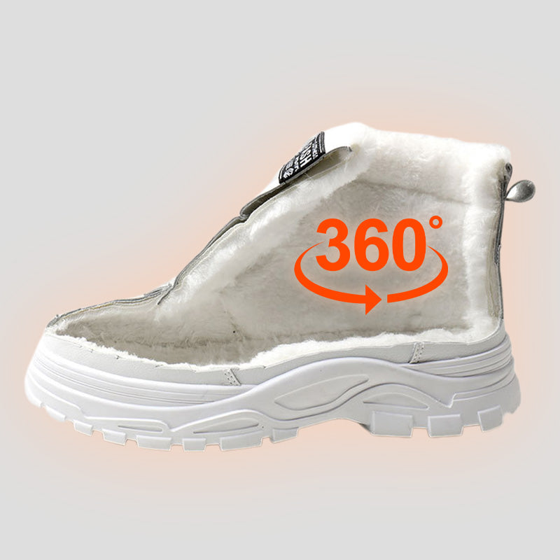 🔥 LAST DAY PROMOTION - 50%OFF 🔥Women's Waterproof Lace-Up Warm Ankle Boots