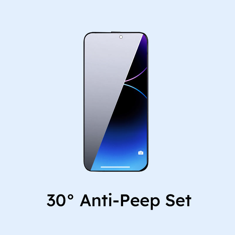 50%Rabatt🔥Multi-Angle Anti-Peep-Hartfolienset für das iPhone13-16