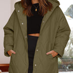 ⏳Time-limited Special⏰Women's Winter Trendy Lightweight Hooded Quilted Jacket