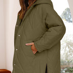 ⏳Time-limited Special⏰Women's Winter Trendy Lightweight Hooded Quilted Jacket