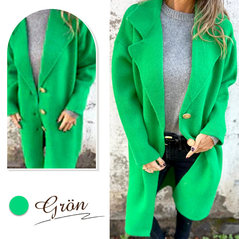 🔥50% off, while stocks last! 🎉Women's Long-sleeve Tweed Lapel Coat