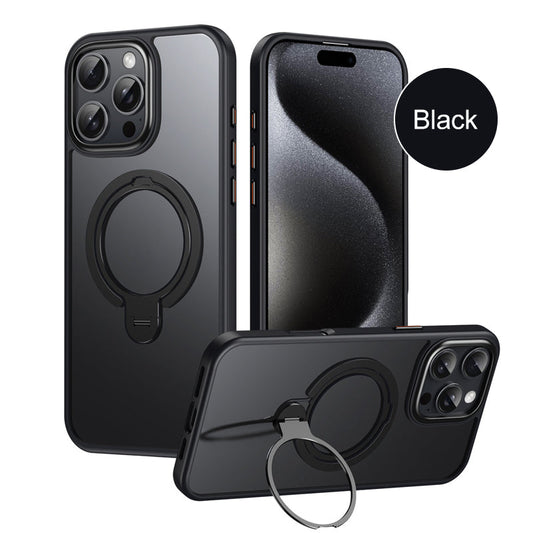 💥Hohe Optik und hohe Qualität💥 360°Rotatable Invisible Magnetic Stand Phone Case