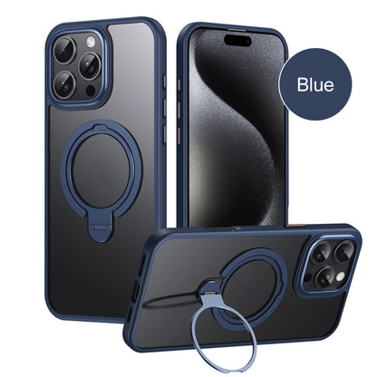 💥Hohe Optik und hohe Qualität💥 360°Rotatable Invisible Magnetic Stand Phone Case