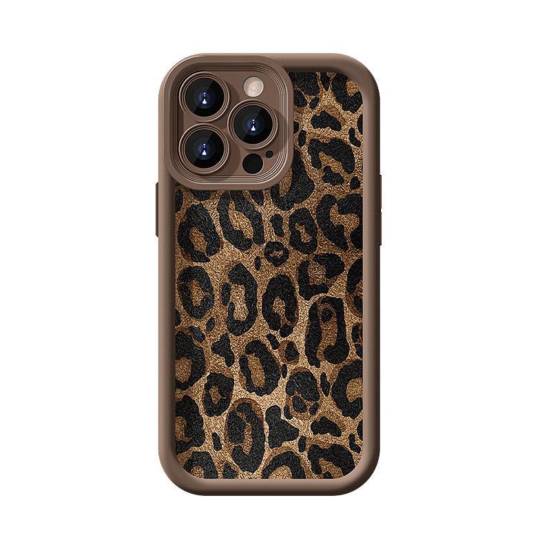 50% Rabatt🔥Heißer Stil🔥Modetrends 🔥Leopard Print Tasche für iPhone mit Lanyard