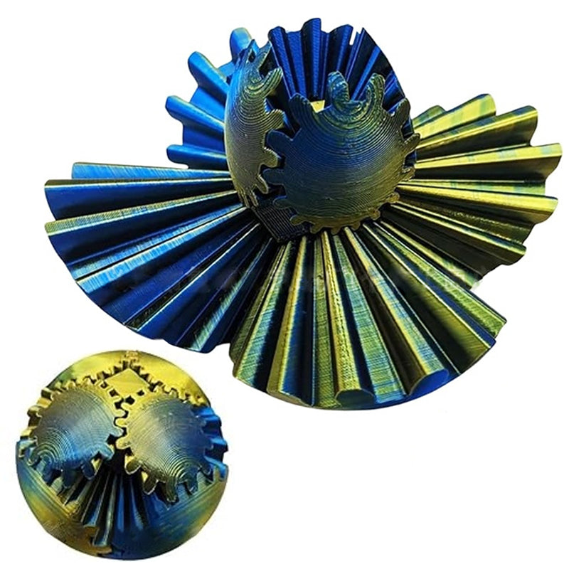 😍😍Buy 1 Get 1 Free🎅 The Steampunk Whirling Wonder Fidget (Gear Ball)，Develop children's spatial imagination