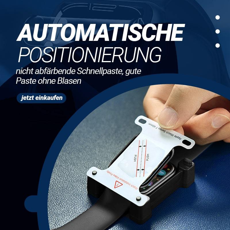 50% Rabatt🔥Apple Watch Displayschutzfolie (Folienpositionierer schenken)