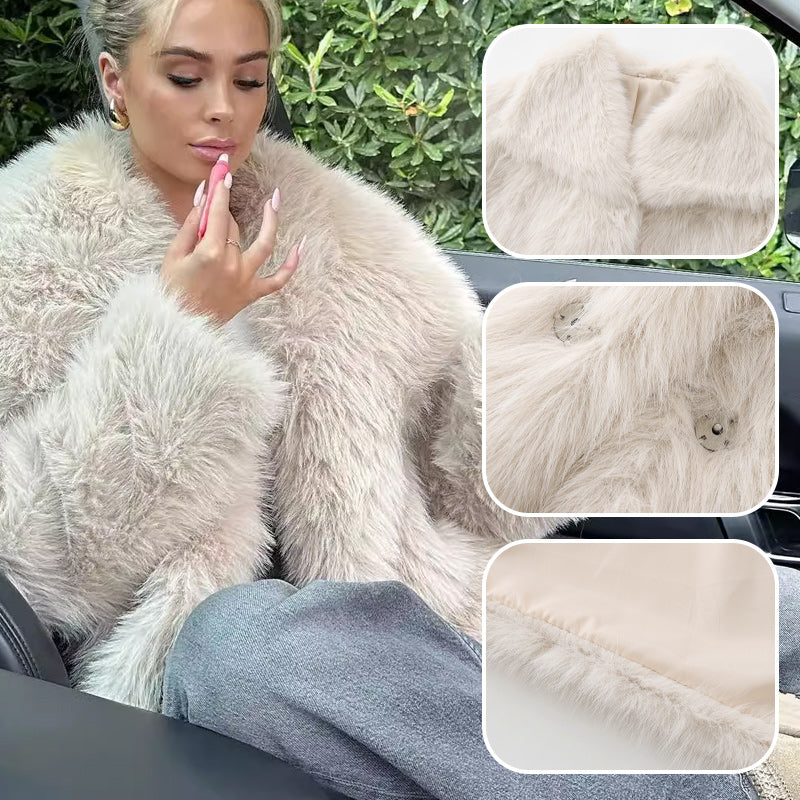 💥FREE SHOPPING💥🔥🖤Winter Pre-Sale Women's Fur Coat, Plush Lining, Soft Collar, Free Shipping (Cozy Edition)