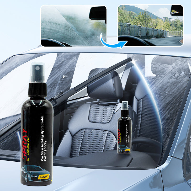 🥳100.000+ Flaschen verkauft 🥳Der Effekt ist bemerkenswert Gläser/Car Glass Anti-fog Hydrophobic Coating Spray