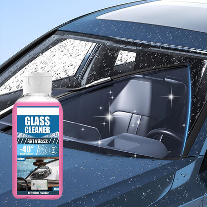 Powerful Windshield Cleaner with Frost Resistance